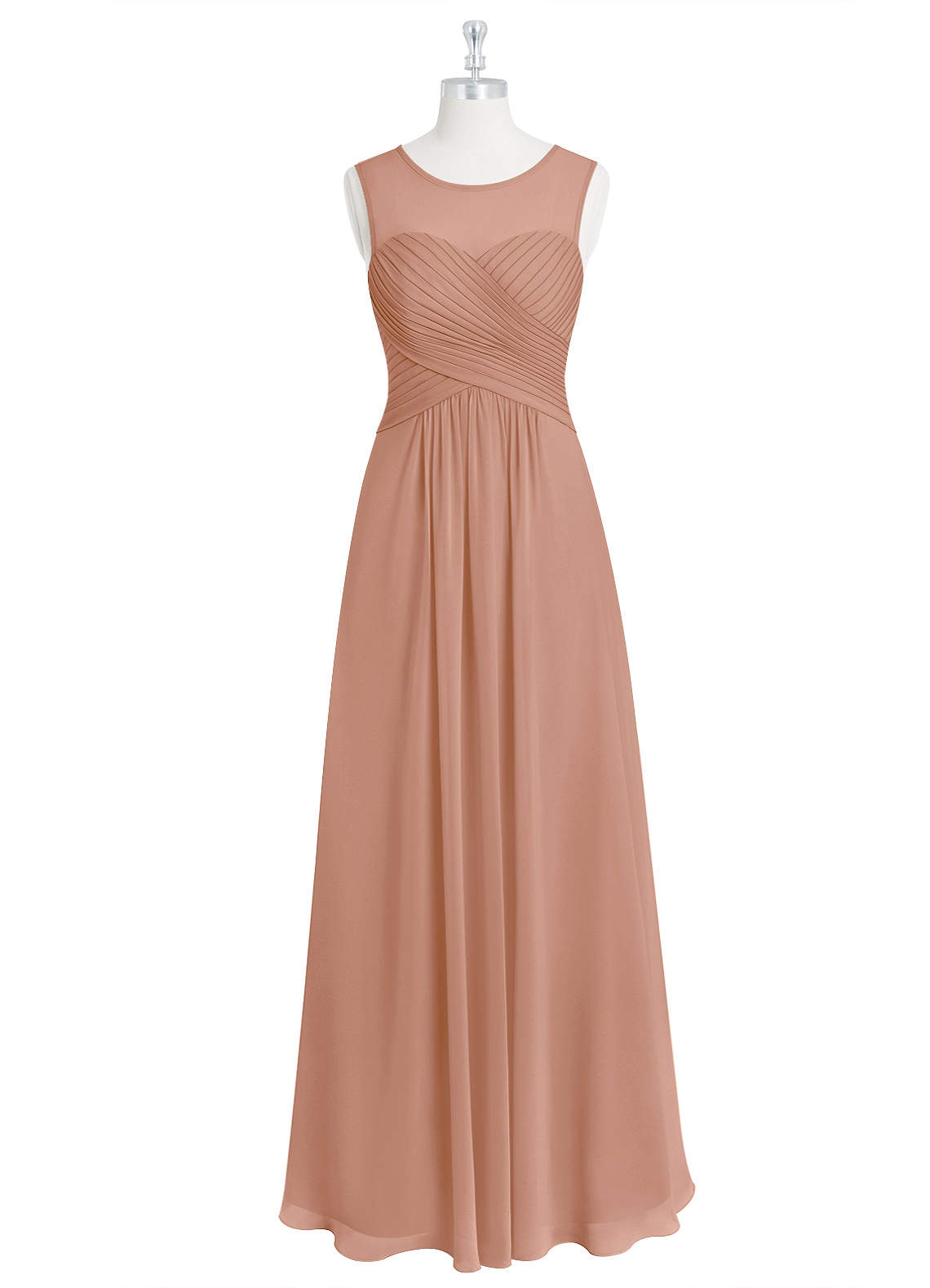 Champagne Rose Azazie Gigi Bridesmaid Dresses Azazie