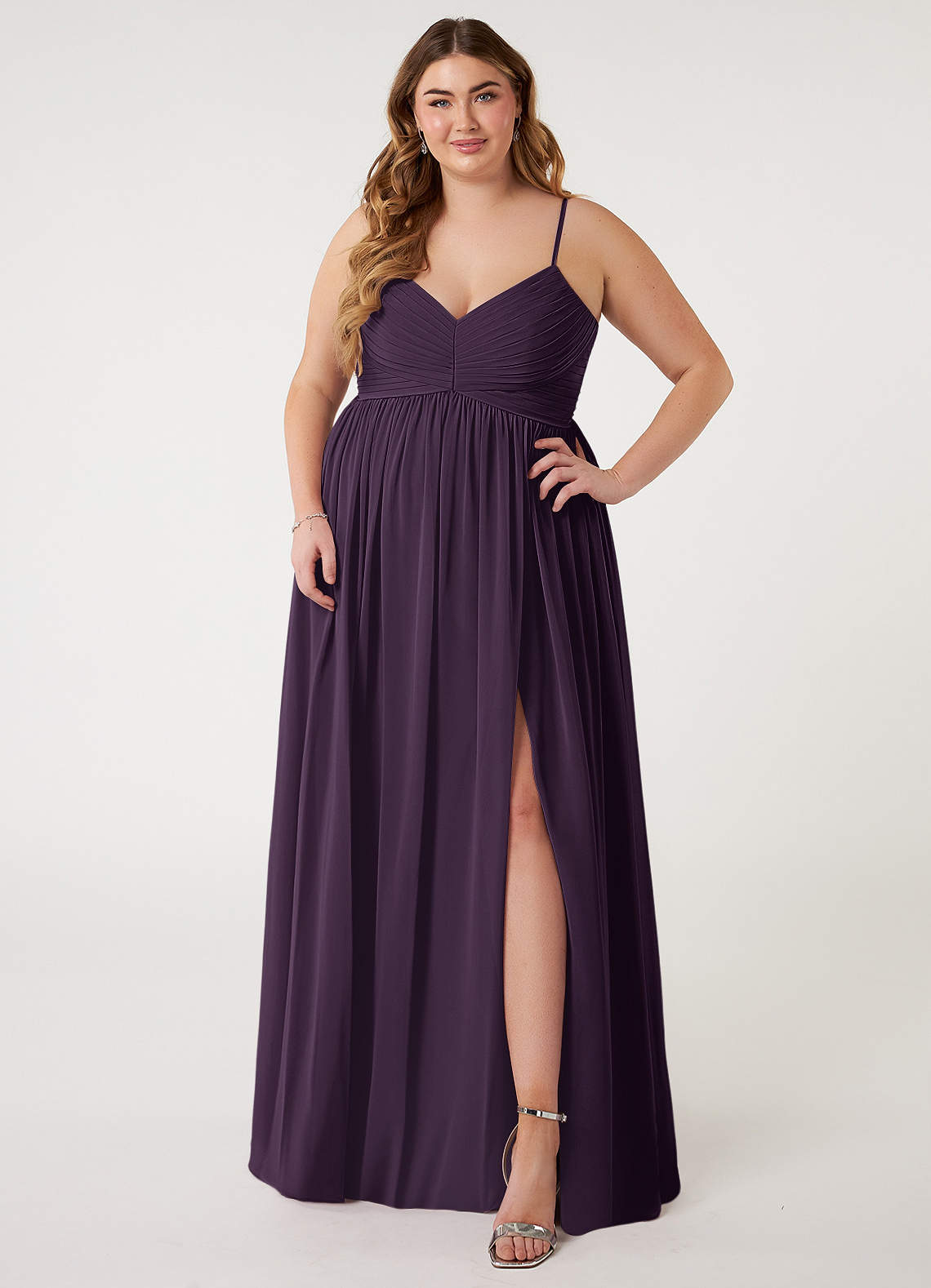 Azazie Alia Plum Bridesmaid Dresses Azazie