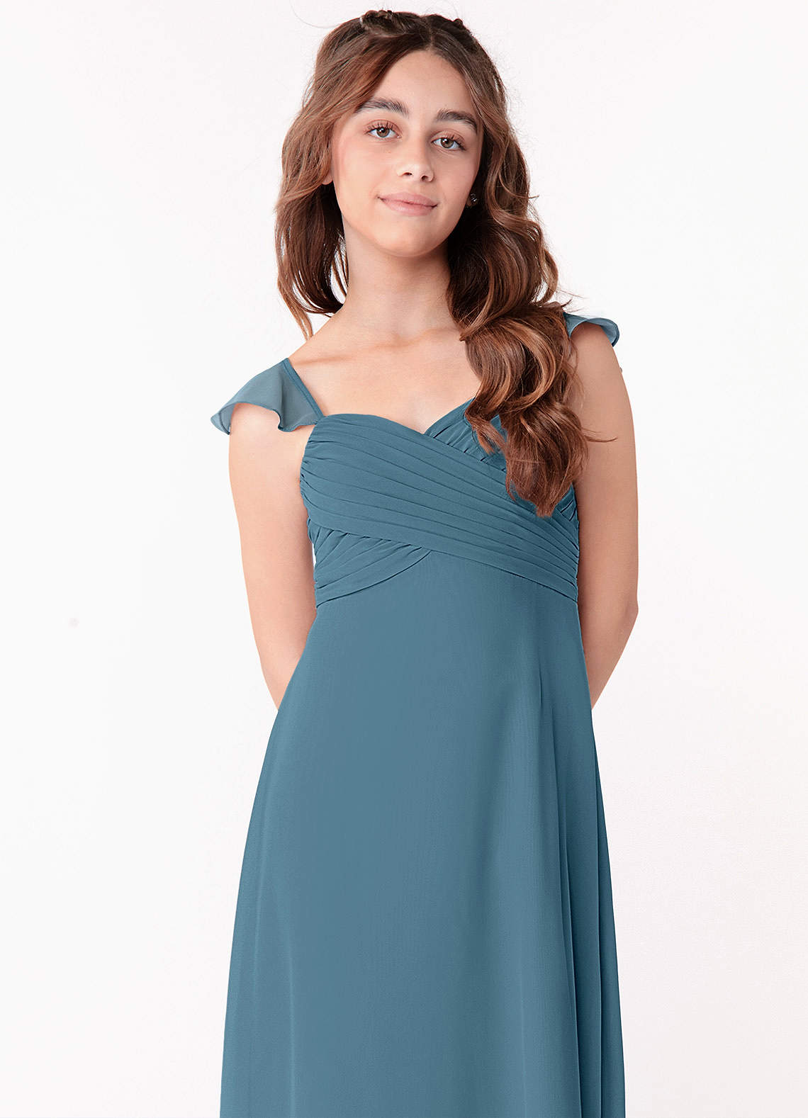 Bermuda Azazie Keanna JBD Junior Bridesmaid Dresses Azazie