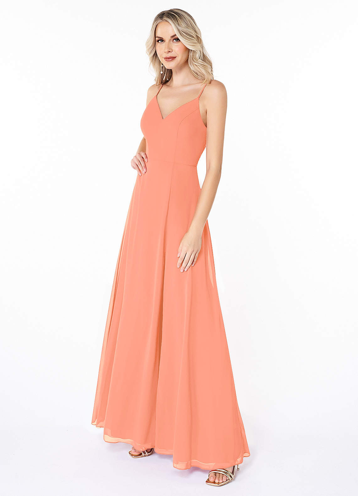 Sunset Azazie Lena Bridesmaid Dresses Azazie