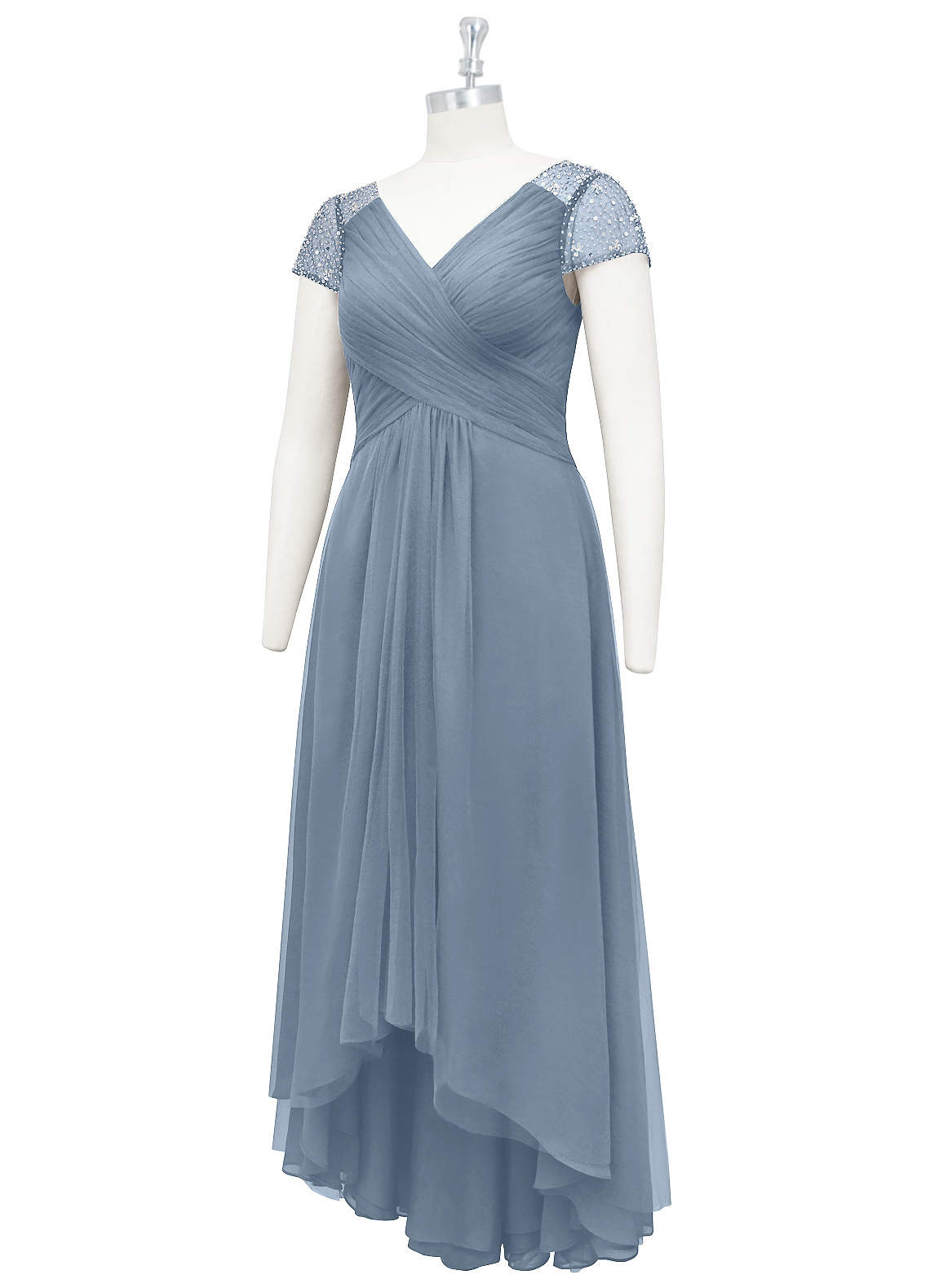 Dusty Blue Azazie Miranda Mother Of The Bride Dress Mother Of The Bride