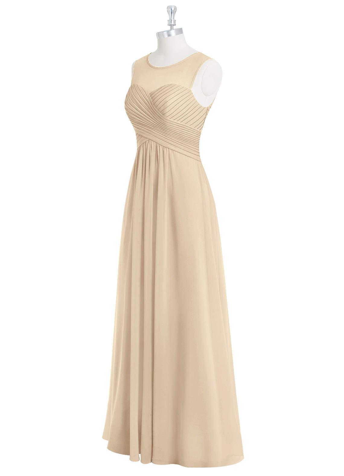 Champagne Azazie Gigi Bridesmaid Dresses Azazie