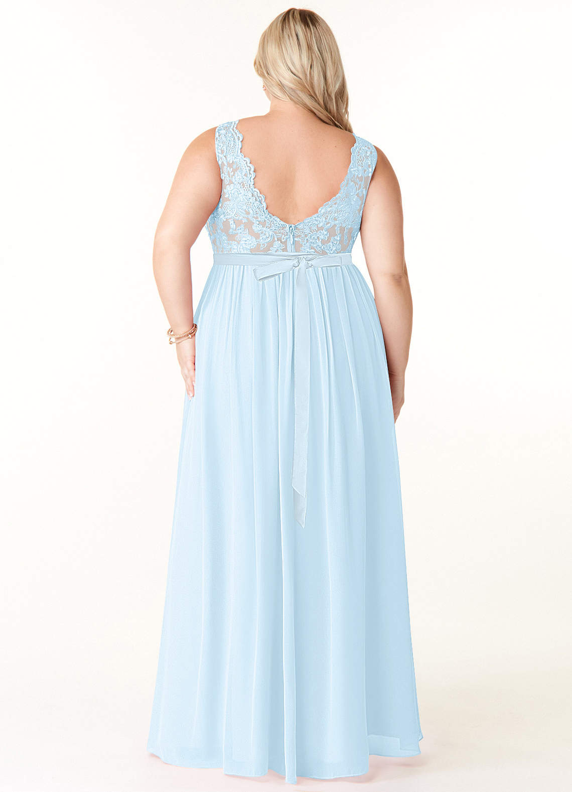 Sky Blue Azazie Elly Bridesmaid Dresses Azazie