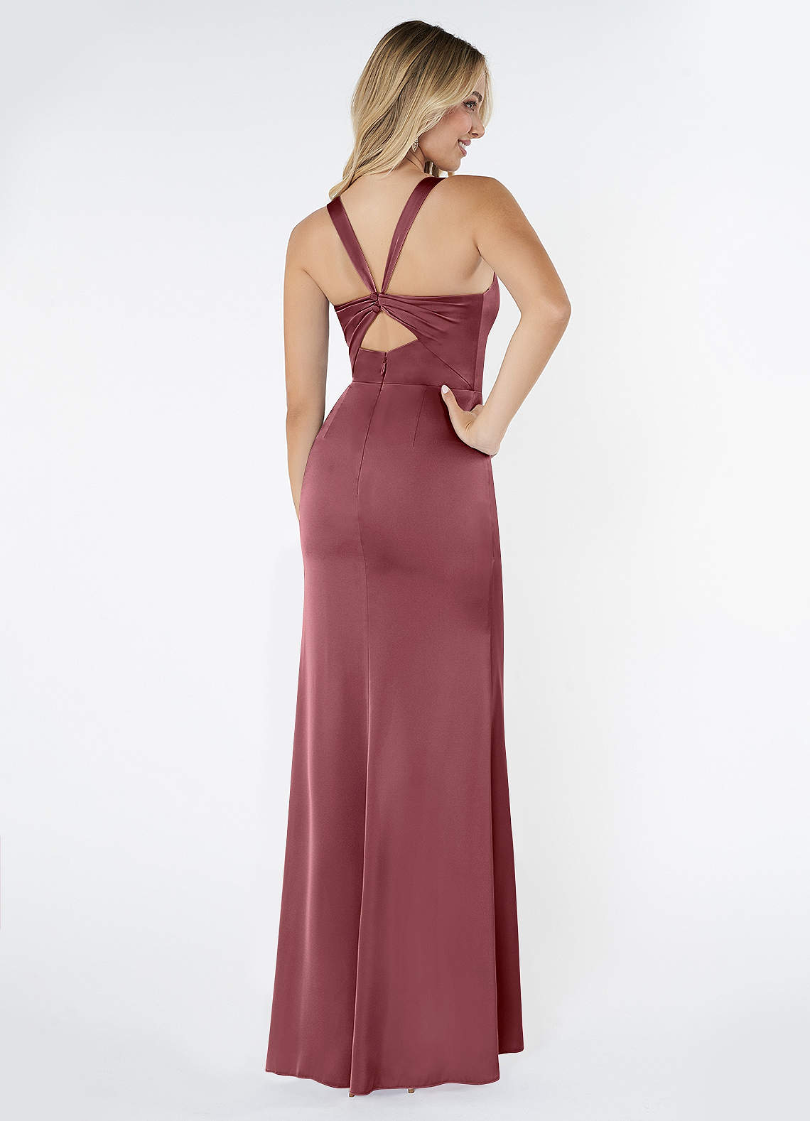 Desert Rose Azazie Mero Bridesmaid Dresses Azazie