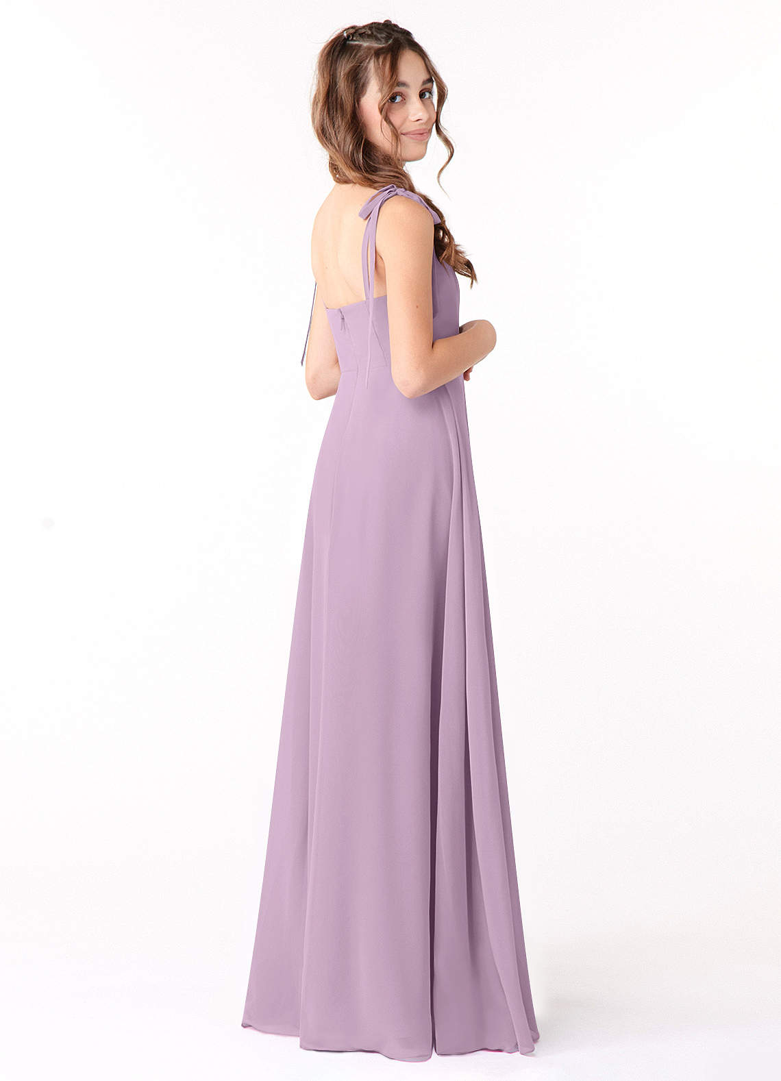 Wisteria Azazie Rosey Jbd Junior Bridesmaid Dresses Azazie