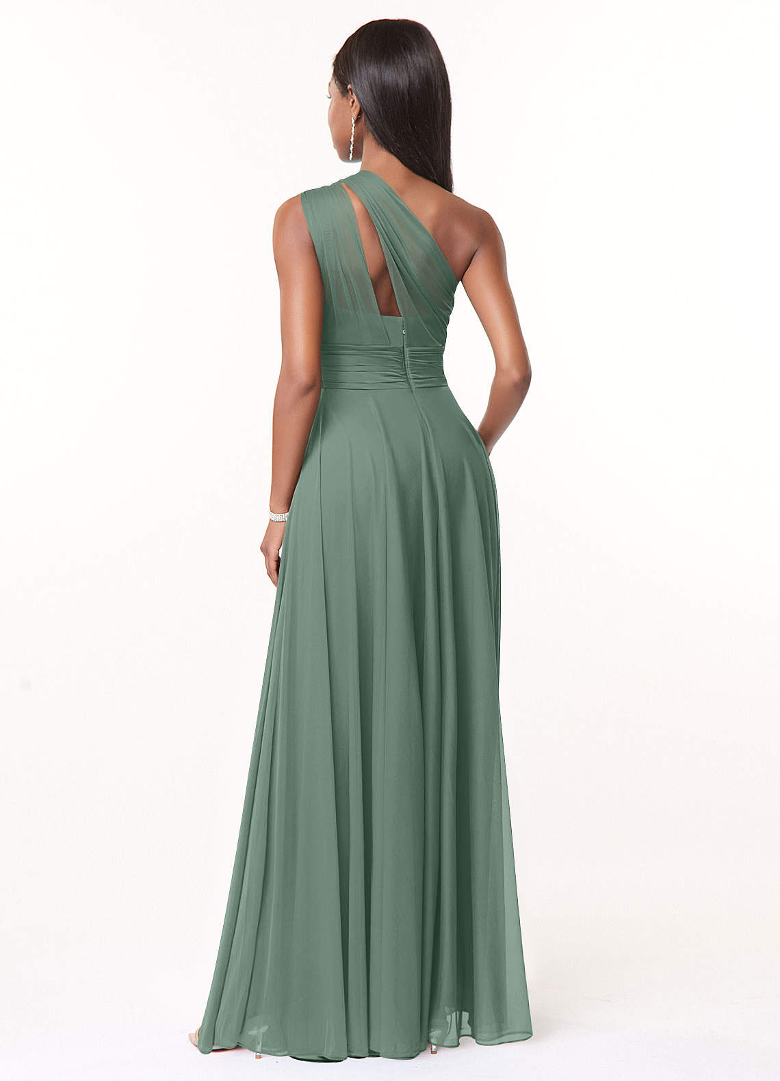 Eucalyptus Azazie Charlize Bridesmaid Dresses Azazie