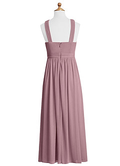 Azazie Jiya Junior Bridesmaid Dress In Dusty Rose Azazie