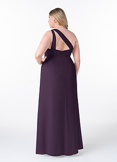 Azazie Maive Plum Bridesmaid Dresses Azazie