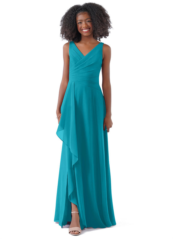 Jade Azazie Kori JBD Junior Bridesmaid Dresses Azazie