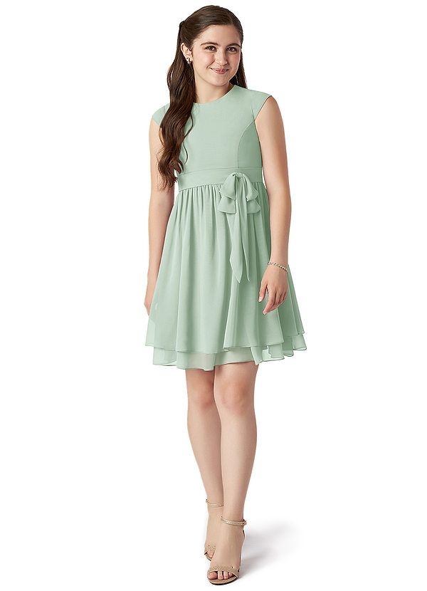 Agave Azazie Ingrid Jbd Junior Bridesmaid Dresses Azazie