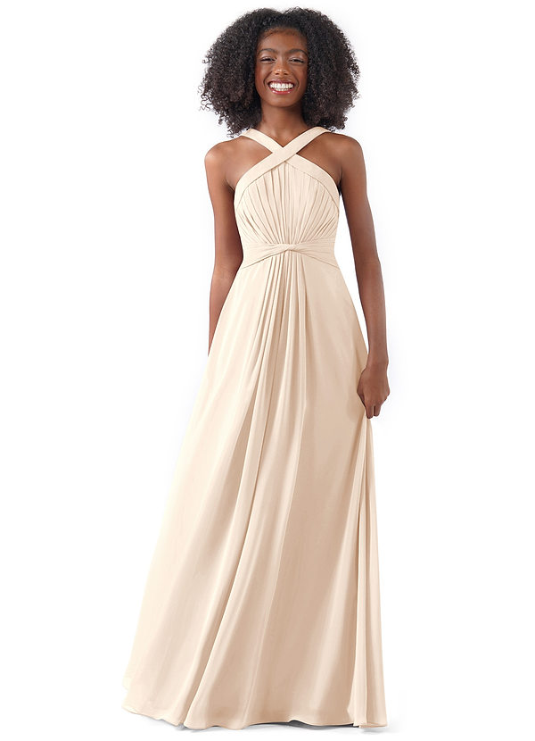 White Alabaster Azazie Anthea Jbd Junior Bridesmaid Dresses Azazie