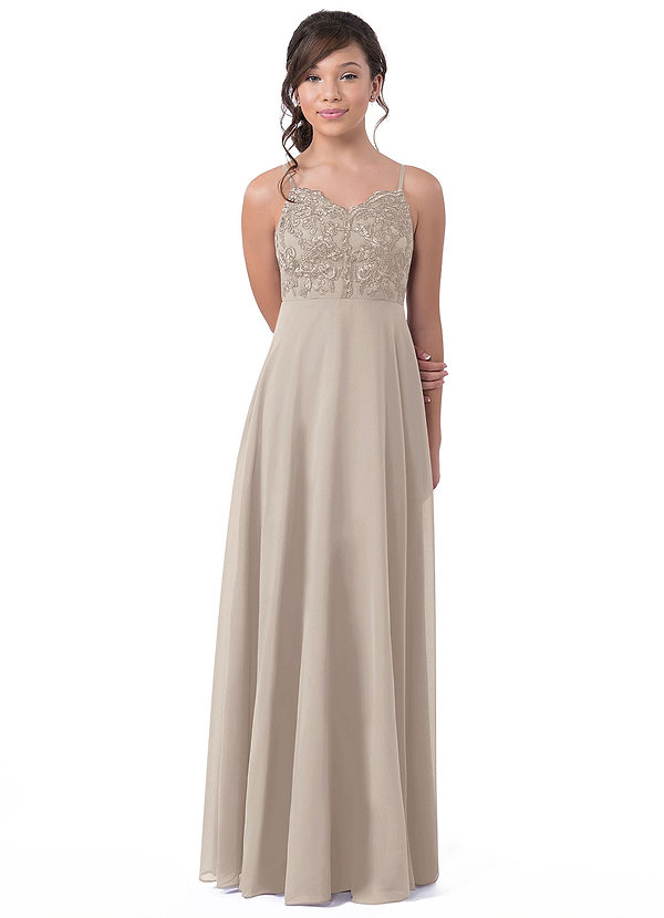 Frost Azazie Sonya Jbd Junior Bridesmaid Dresses Azazie