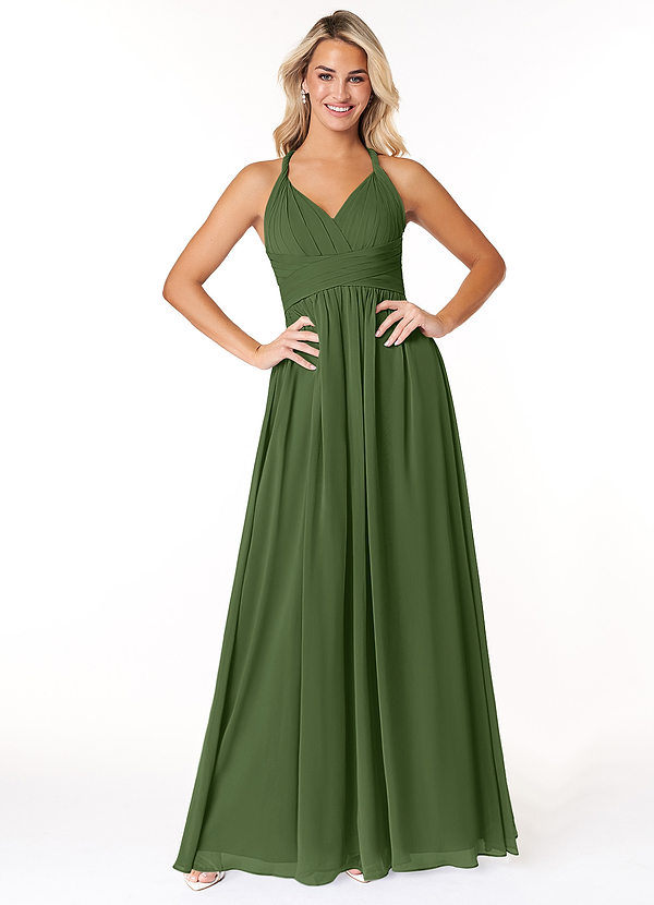 Olive Azazie Ashia Bridesmaid Dresses Azazie