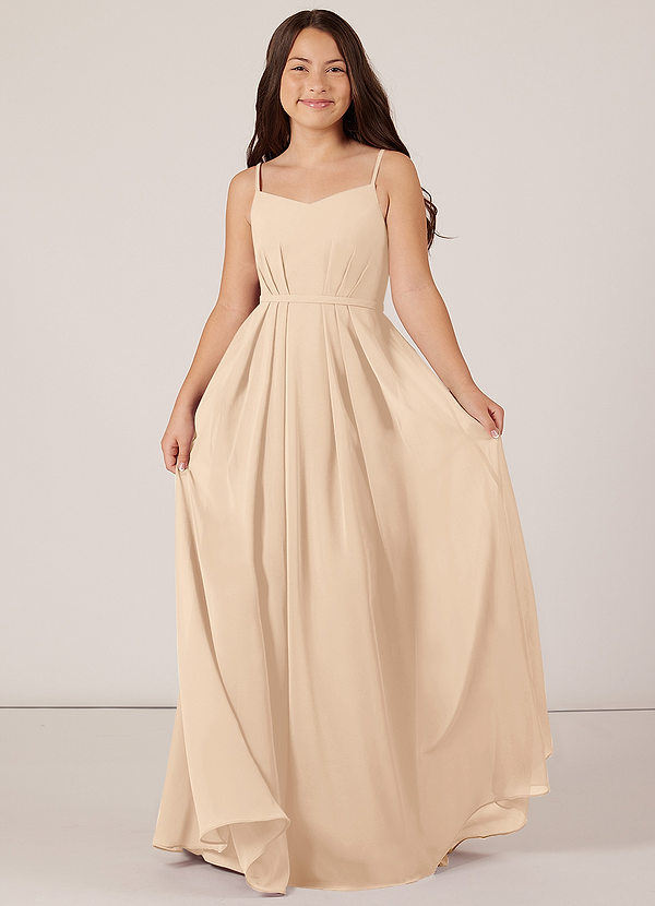 Sand Azazie Everest Jbd Junior Bridesmaid Dresses Azazie