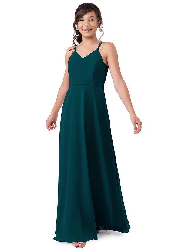 Pine Azazie Janine Junior Bridesmaid Dresses Azazie