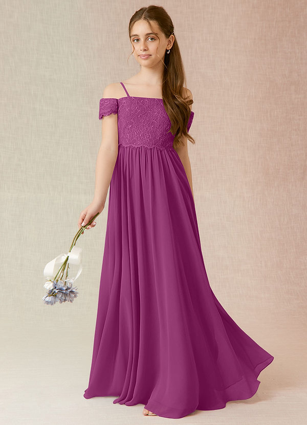 Orchid Azazie Vidia Jbd Junior Bridesmaid Dresses Azazie