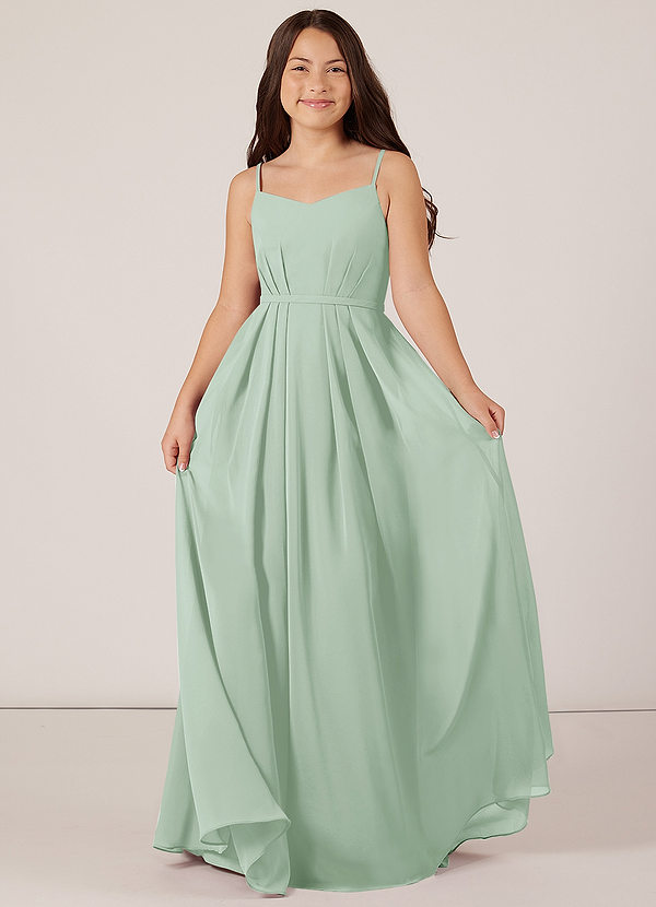 Agave Azazie Everest JBD Junior Bridesmaid Dresses Azazie