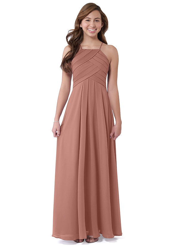 Cedar Rose Azazie Ginger Jbd Junior Bridesmaid Dresses Azazie