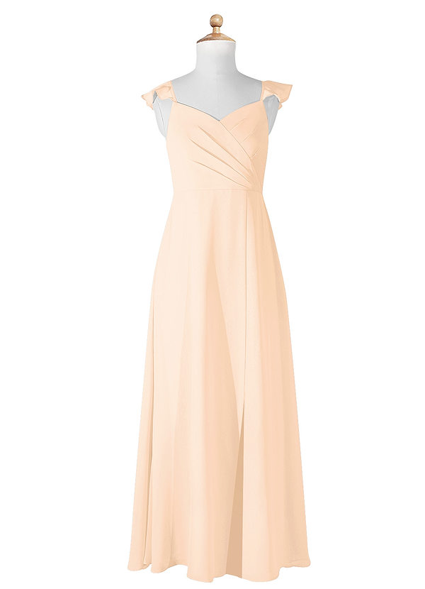 Pearl Pink Azazie Amada Jbd Junior Bridesmaid Dresses Azazie