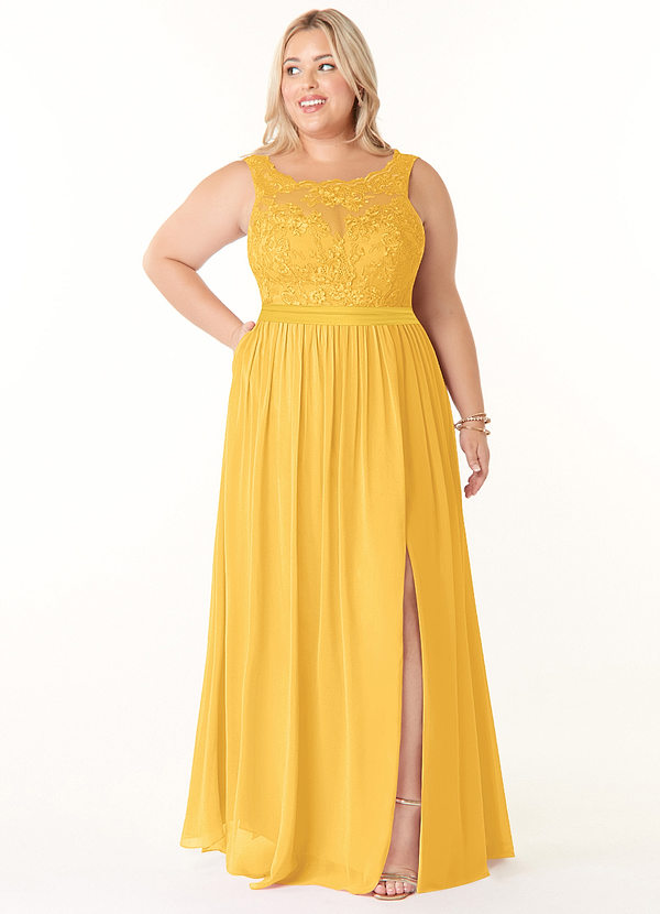 Marigold Plus Size Bridesmaid Dresses Azazie