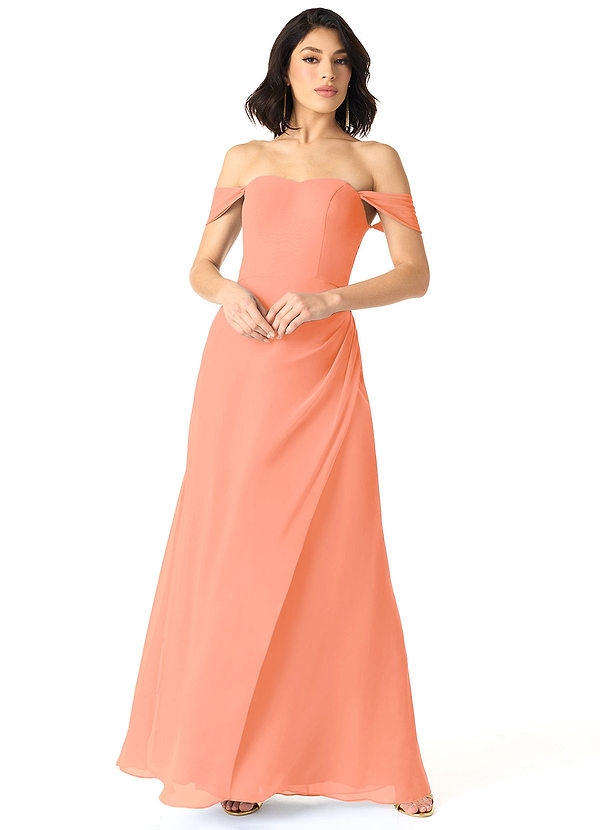 Azazie Jordyn Sunset Bridesmaid Dresses Azazie CA