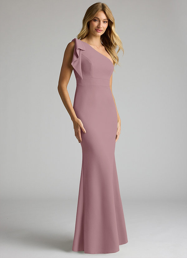 Azazie Rinna Dusty Rose Bridesmaid Dresses Azazie