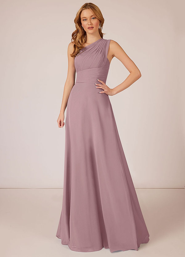 Dusty Rose Azazie Ashley Bridesmaid Dresses Azazie