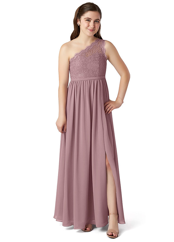 Dusty Rose Azazie Demi Jbd Junior Bridesmaid Dresses Azazie