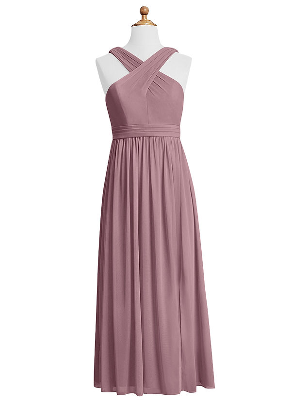 Azazie Jiya Junior Bridesmaid Dress In Dusty Rose Azazie