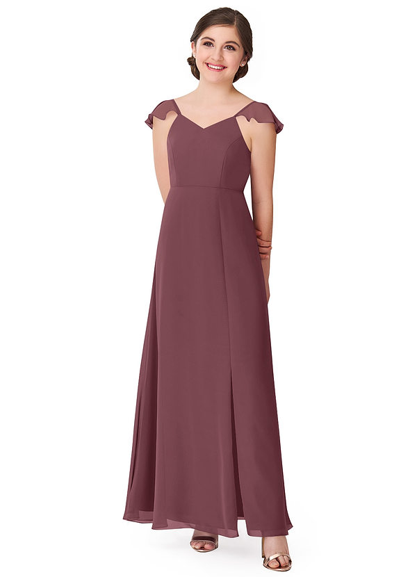 Sangria Azazie Everett Jbd Junior Bridesmaid Dresses Azazie