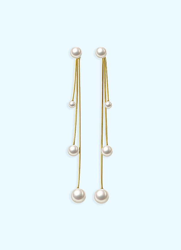 A String Of Pearls Drop Earrings Jewelry Azazie