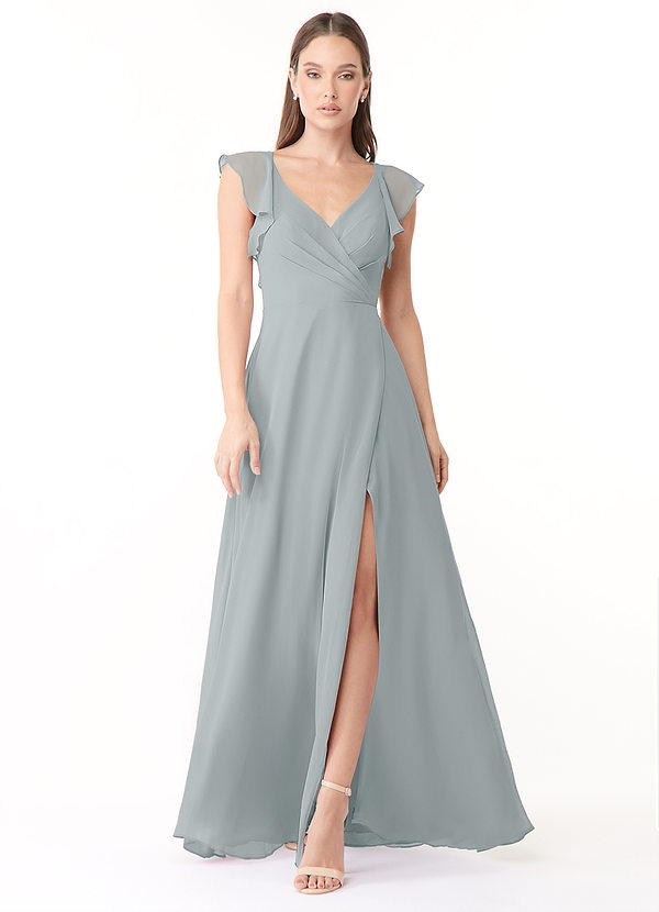 Dolphin Grey Azazie Yoko Bridesmaid Dresses Azazie