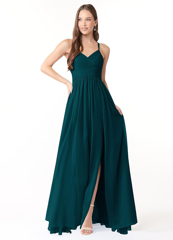 Pine Azazie Jeanna Bridesmaid Dresses Azazie