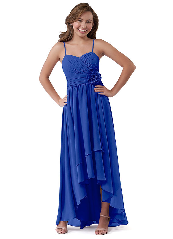 Royal Blue Azazie Catalina Jbd Junior Bridesmaid Dresses Azazie