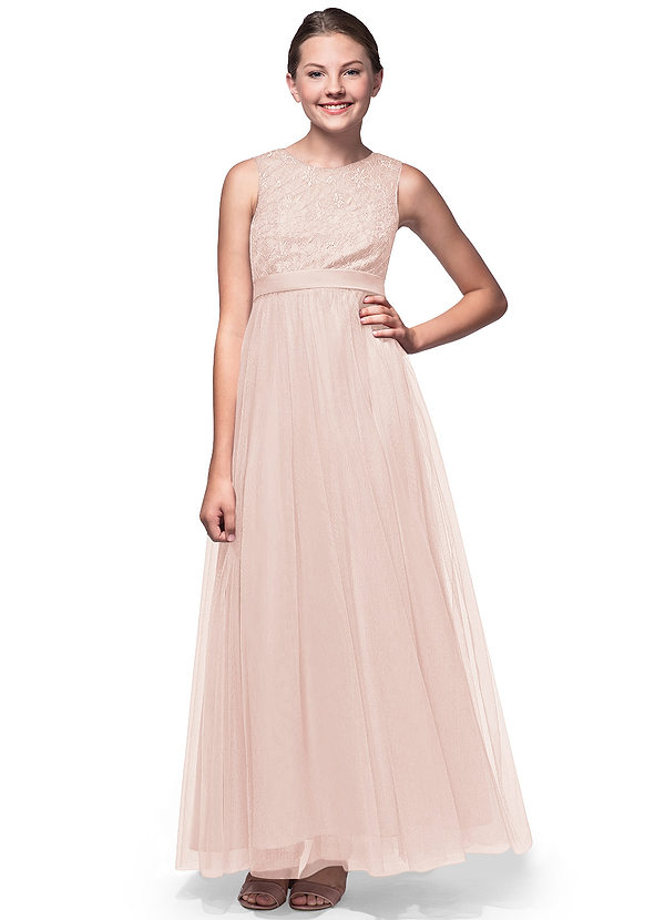 Azazie Georgette Jbd Junior Bridesmaid Dresses Azazie