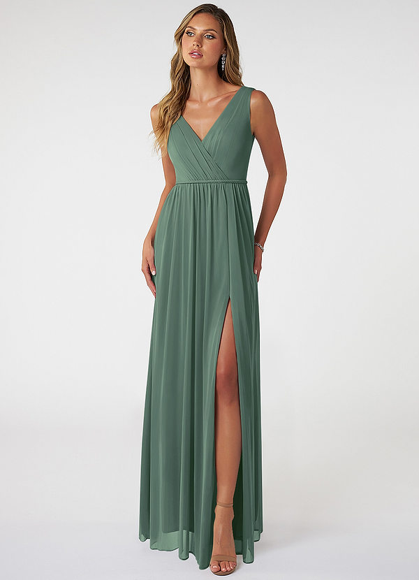 Eucalyptus Azazie Tanicia Bridesmaid Dresses Azazie