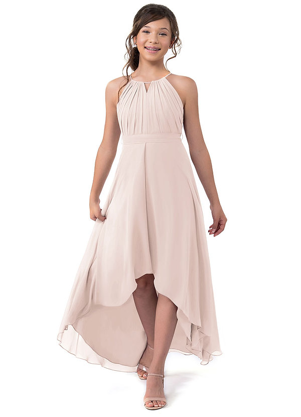 Rose Petal Azazie Oaklynn Jbd Junior Bridesmaid Dresses Azazie