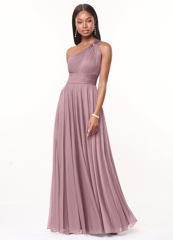 Dusty Rose Azazie Charlize Bridesmaid Dresses Azazie