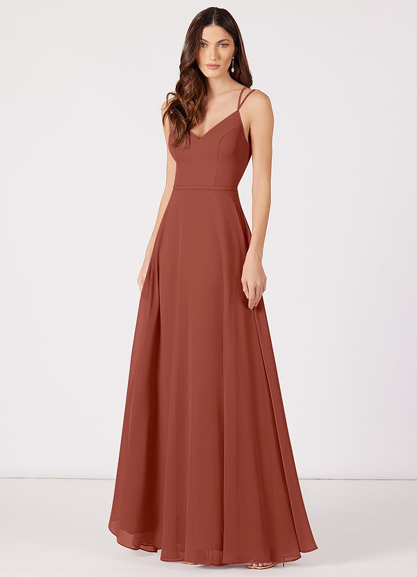 Auburn Azazie Janine Bridesmaid Dresses Azazie