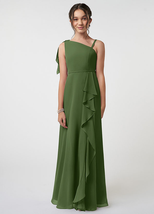 Olive Azazie Aidy Jbd Junior Bridesmaid Dresses Azazie