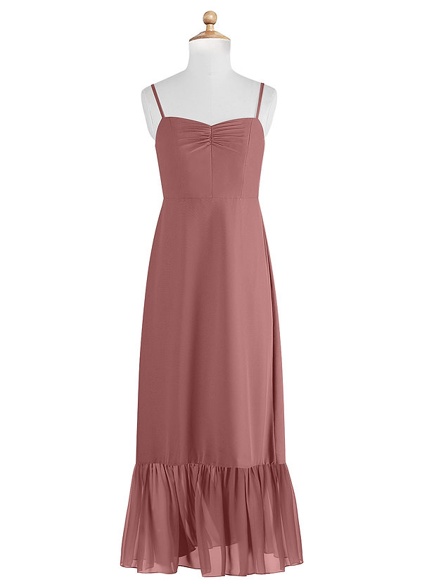 Desert Rose Azazie Justina Junior Bridesmaid Dresses Azazie