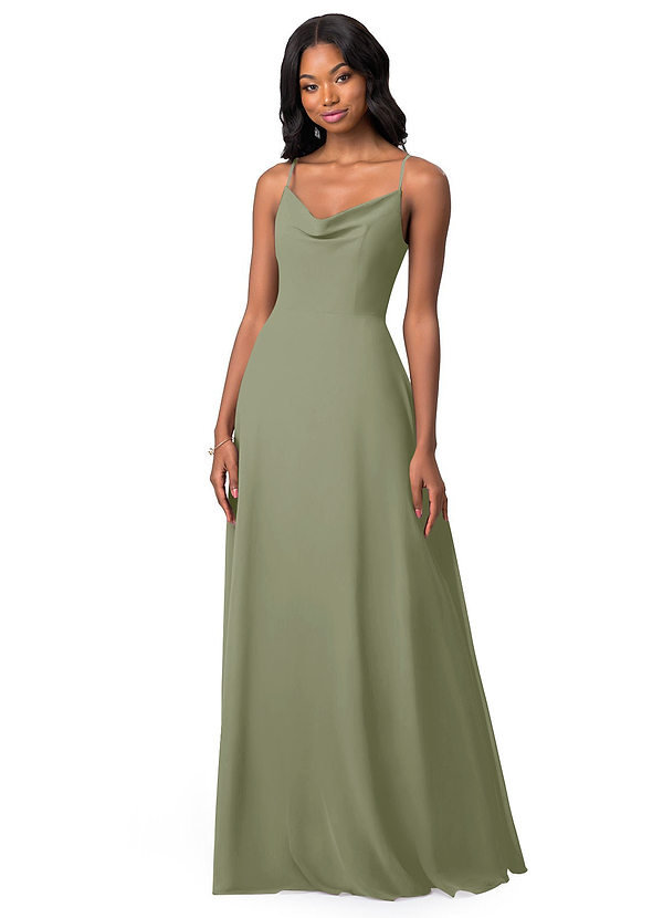 Pistachio Azazie Daenerys Bridesmaid Dresses Azazie