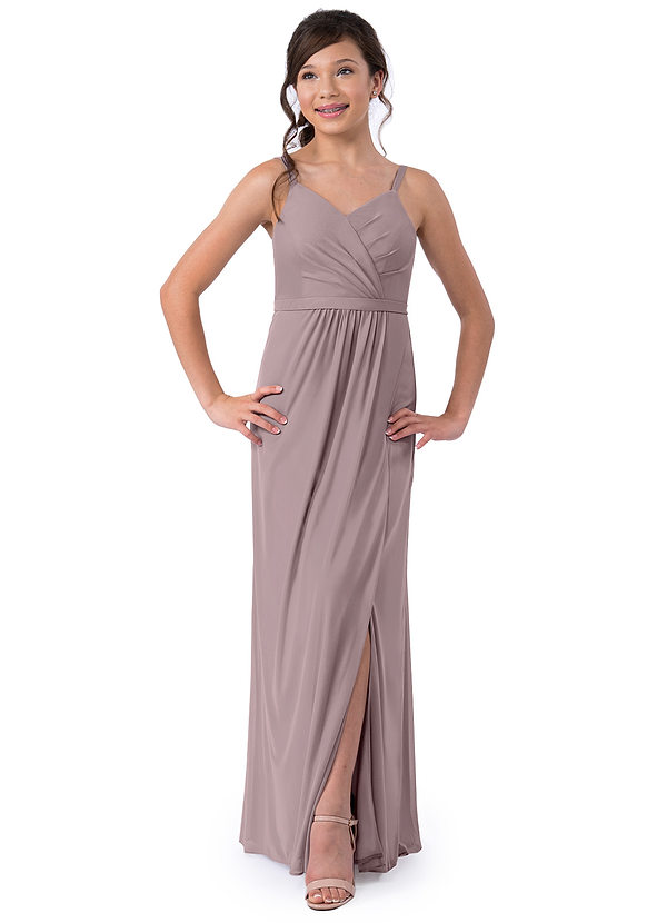 Dusk Azazie Luxy JBD Junior Bridesmaid Dresses Azazie