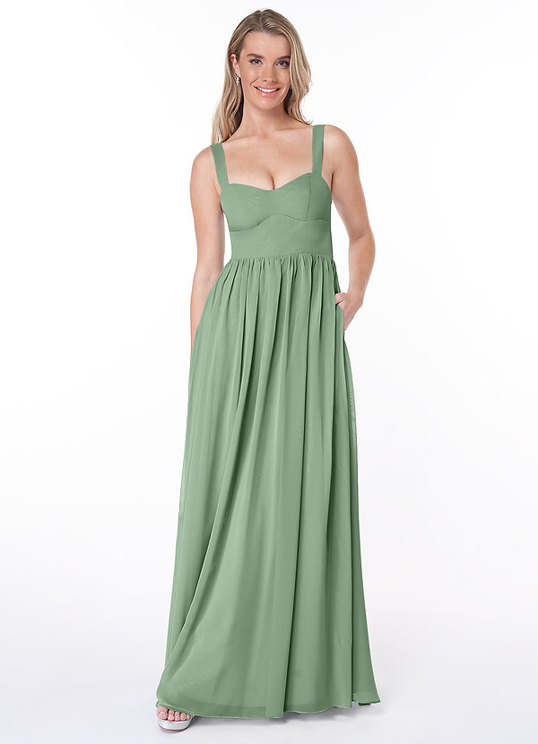 Matcha Azazie Gabby Bridesmaid Dresses Azazie