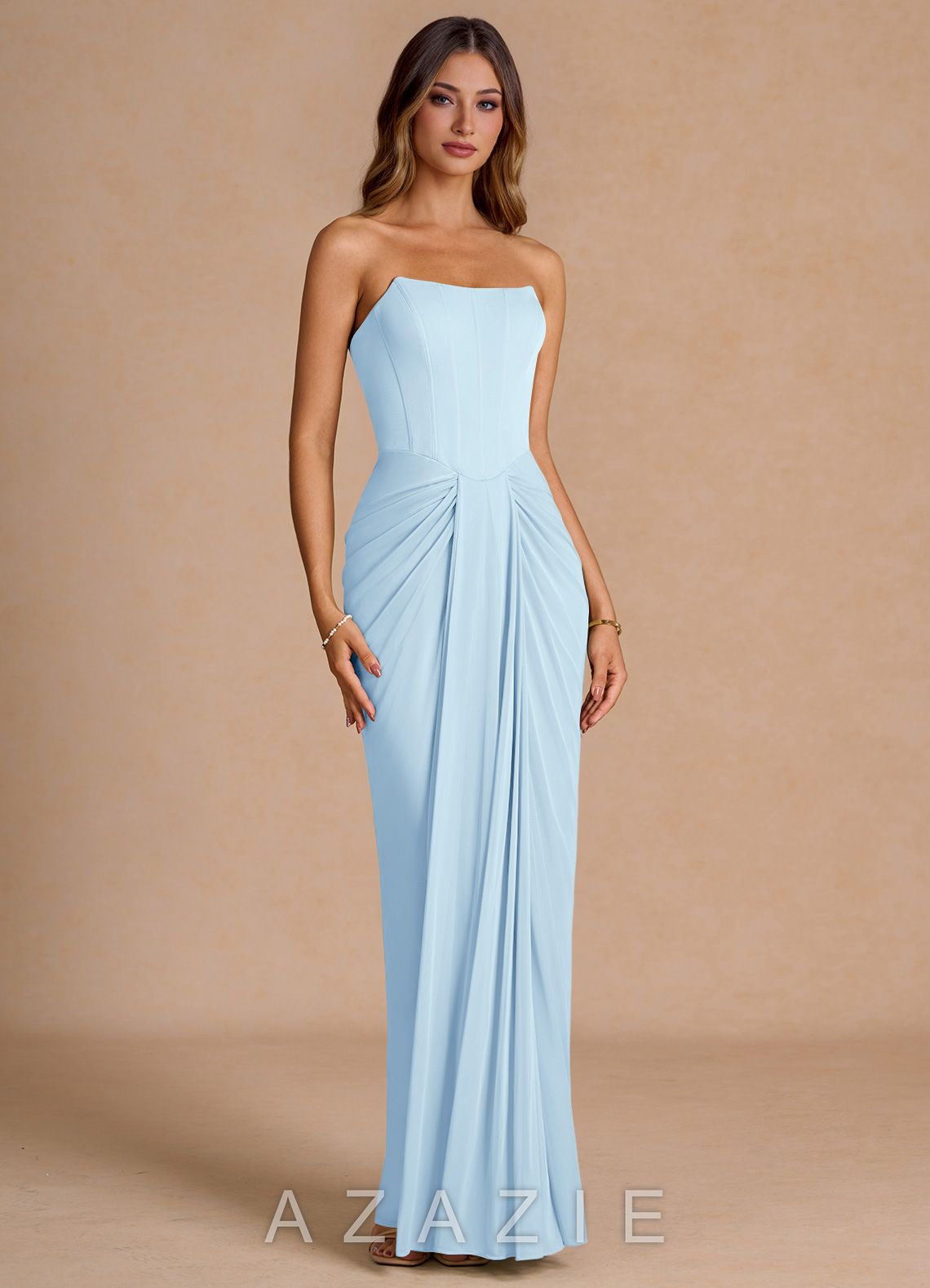 Anais Light Pink Maxi Dress-AZAZIE|22859
