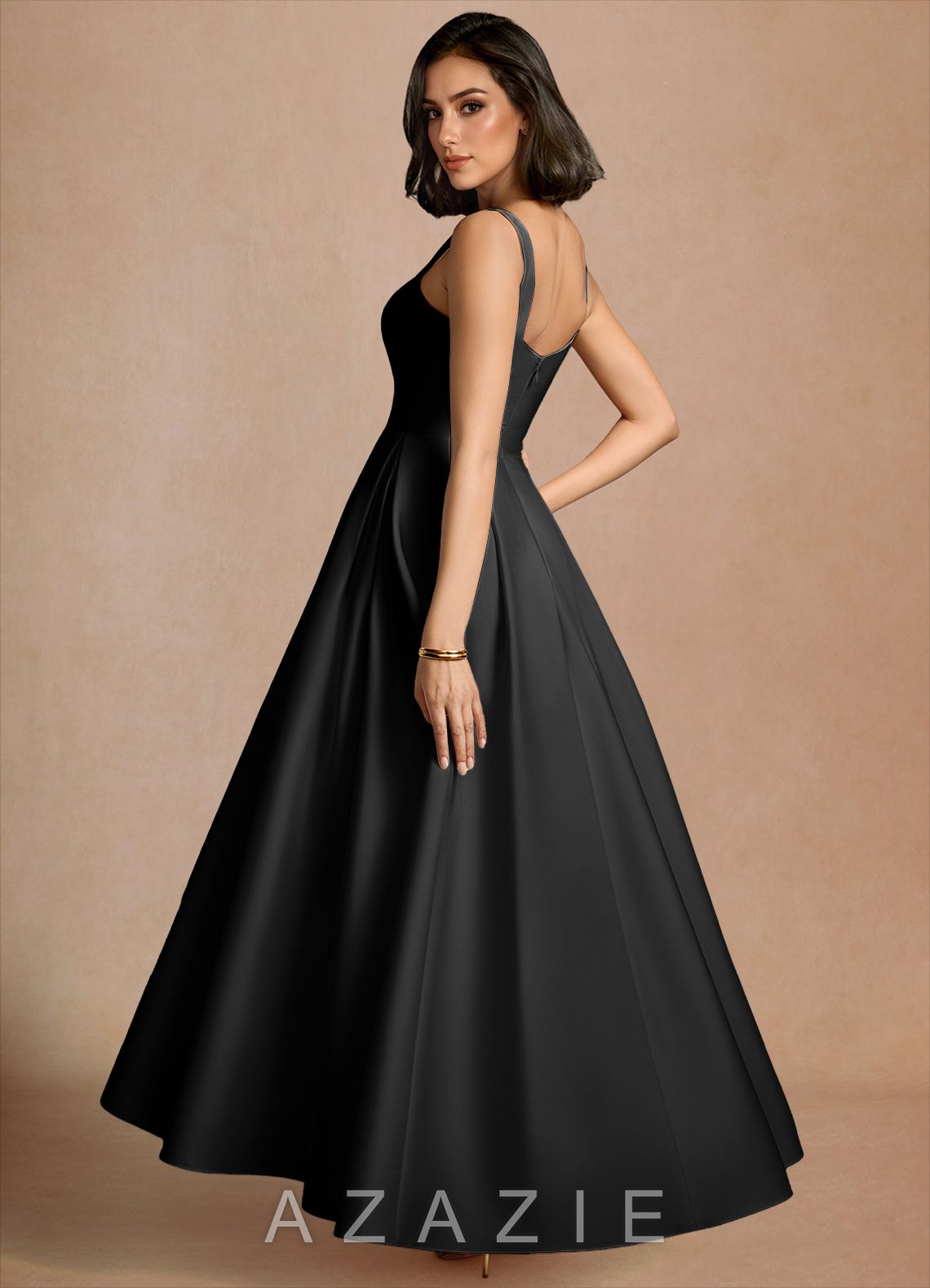 Olivia Black Maxi Dress-AZAZIE|24761