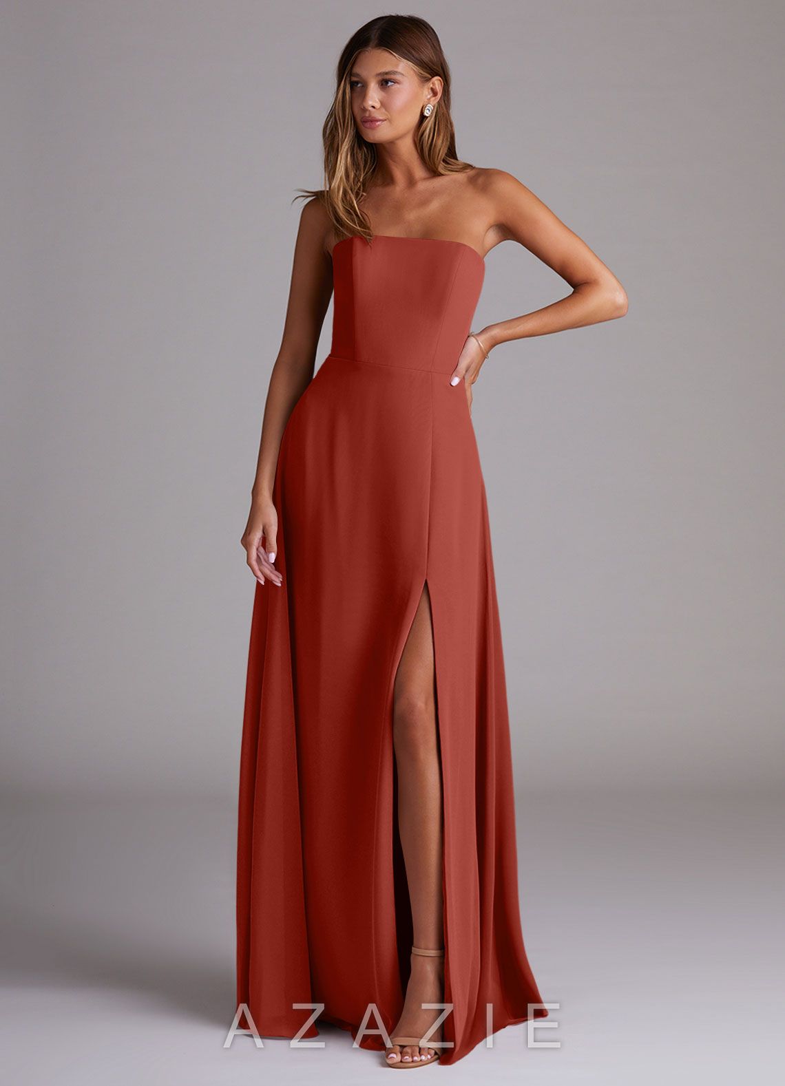 Azazie Wren Chiffon (2/2)-AZAZIE|19539