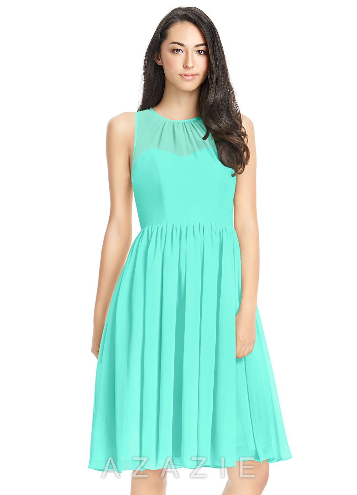 Pewter Knee Length Dress