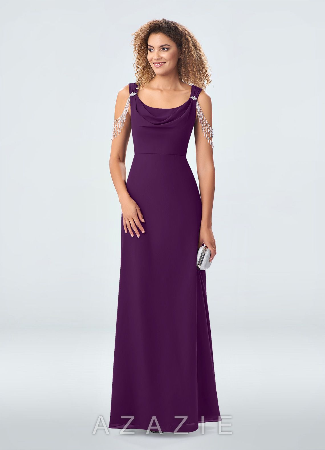 Azazie Larkspur Mbd Sample Dress Azazie