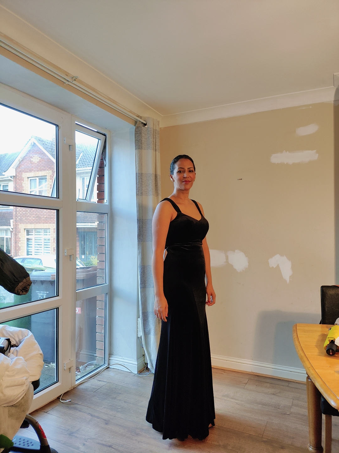 Azazie Lanessa Ready to Ship Cabernet Velvet Bridesmaid Dresses